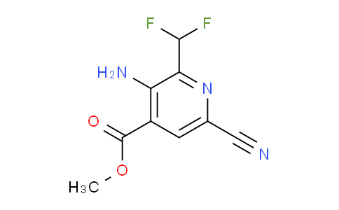 AM134698 | 1805110-56-8 | Methyl 3-amino-6-cyano-2-(difluoromethyl)pyridine-4-carboxylate
