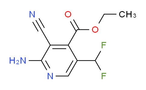 AM134700 | 1805340-40-2 | Ethyl 2-amino-3-cyano-5-(difluoromethyl)pyridine-4-carboxylate