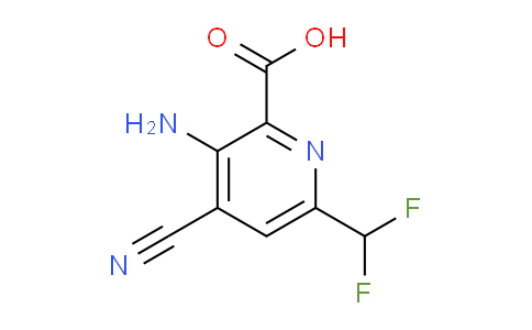 AM134701 | 1805327-33-6 | 3-Amino-4-cyano-6-(difluoromethyl)pyridine-2-carboxylic acid