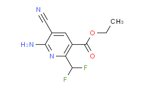 AM134702 | 1805348-29-1 | Ethyl 2-amino-3-cyano-6-(difluoromethyl)pyridine-5-carboxylate