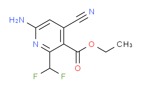 AM134703 | 1805348-33-7 | Ethyl 6-amino-4-cyano-2-(difluoromethyl)pyridine-3-carboxylate