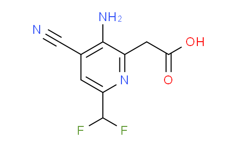 AM134705 | 1806830-77-2 | 3-Amino-4-cyano-6-(difluoromethyl)pyridine-2-acetic acid