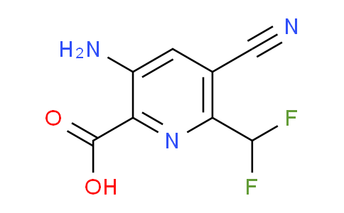 AM134707 | 1805109-91-4 | 3-Amino-5-cyano-6-(difluoromethyl)pyridine-2-carboxylic acid