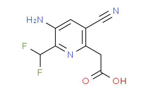 AM134708 | 1805340-88-8 | 3-Amino-5-cyano-2-(difluoromethyl)pyridine-6-acetic acid
