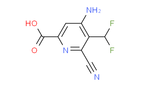 AM134709 | 1805348-07-5 | 4-Amino-2-cyano-3-(difluoromethyl)pyridine-6-carboxylic acid