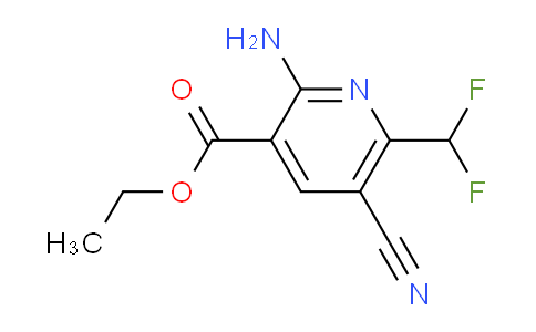 AM134710 | 1805340-50-4 | Ethyl 2-amino-5-cyano-6-(difluoromethyl)pyridine-3-carboxylate