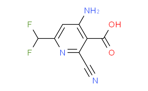 AM134711 | 1805935-44-7 | 4-Amino-2-cyano-6-(difluoromethyl)pyridine-3-carboxylic acid