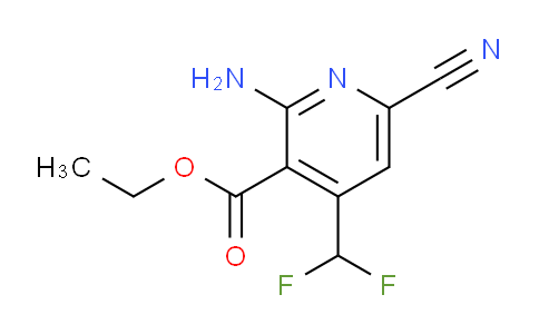 AM134712 | 1805348-40-6 | Ethyl 2-amino-6-cyano-4-(difluoromethyl)pyridine-3-carboxylate