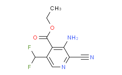 AM134715 | 1805110-71-7 | Ethyl 3-amino-2-cyano-5-(difluoromethyl)pyridine-4-carboxylate