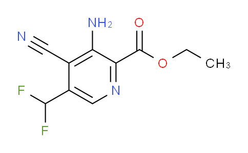 AM134720 | 1805936-60-0 | Ethyl 3-amino-4-cyano-5-(difluoromethyl)pyridine-2-carboxylate