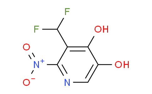 3-(Difluoromethyl)-4,5-dihydroxy-2-nitropyridine