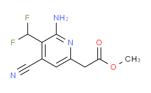 AM134734 | 1806809-75-5 | Methyl 2-amino-4-cyano-3-(difluoromethyl)pyridine-6-acetate