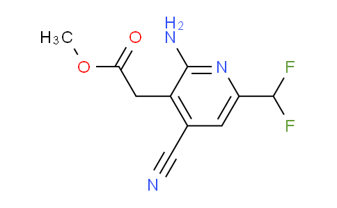 AM134735 | 1804485-70-8 | Methyl 2-amino-4-cyano-6-(difluoromethyl)pyridine-3-acetate