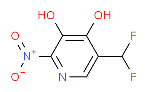 5-(Difluoromethyl)-3,4-dihydroxy-2-nitropyridine