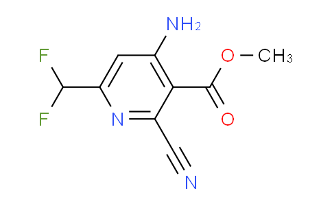 AM134740 | 1804727-46-5 | Methyl 4-amino-2-cyano-6-(difluoromethyl)pyridine-3-carboxylate