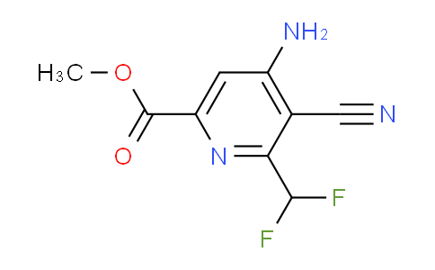 AM134743 | 1805327-84-7 | Methyl 4-amino-3-cyano-2-(difluoromethyl)pyridine-6-carboxylate