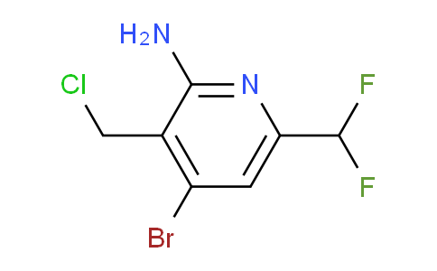 AM134744 | 1806844-89-2 | 2-Amino-4-bromo-3-(chloromethyl)-6-(difluoromethyl)pyridine