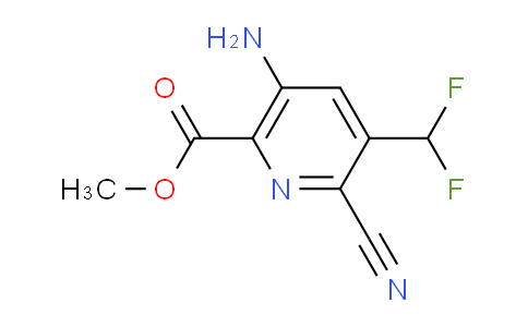 AM134747 | 1804727-52-3 | Methyl 5-amino-2-cyano-3-(difluoromethyl)pyridine-6-carboxylate