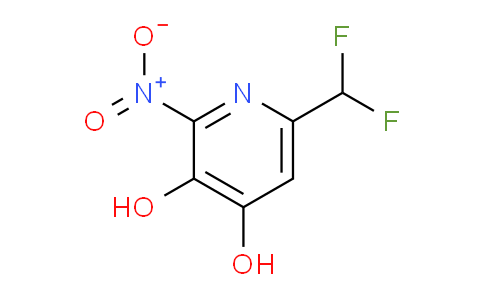 6-(Difluoromethyl)-3,4-dihydroxy-2-nitropyridine