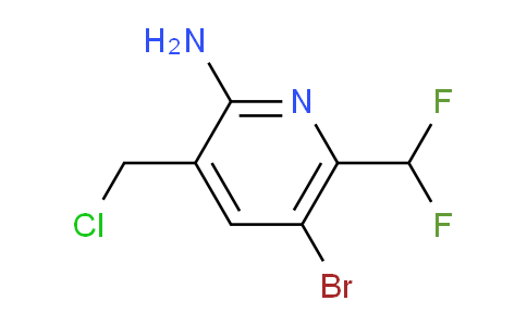 AM134751 | 1804694-25-4 | 2-Amino-5-bromo-3-(chloromethyl)-6-(difluoromethyl)pyridine