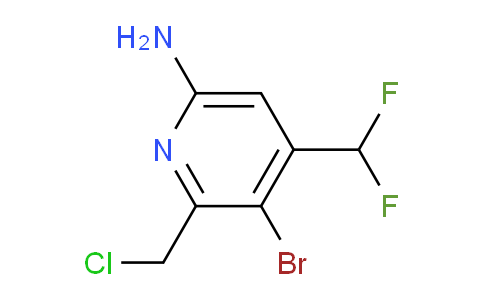 AM134752 | 1805052-43-0 | 6-Amino-3-bromo-2-(chloromethyl)-4-(difluoromethyl)pyridine