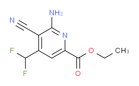 AM134753 | 1804727-58-9 | Ethyl 2-amino-3-cyano-4-(difluoromethyl)pyridine-6-carboxylate