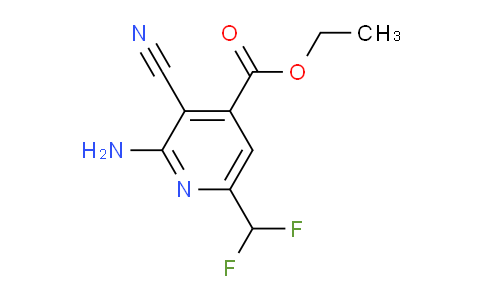 AM134757 | 1805936-38-2 | Ethyl 2-amino-3-cyano-6-(difluoromethyl)pyridine-4-carboxylate