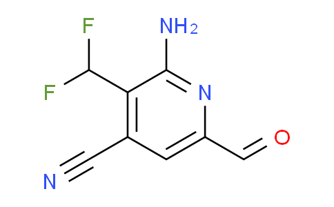 AM134758 | 1806837-04-6 | 2-Amino-4-cyano-3-(difluoromethyl)pyridine-6-carboxaldehyde