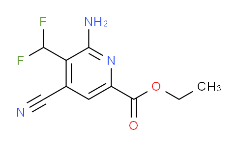 AM134760 | 1804727-67-0 | Ethyl 2-amino-4-cyano-3-(difluoromethyl)pyridine-6-carboxylate