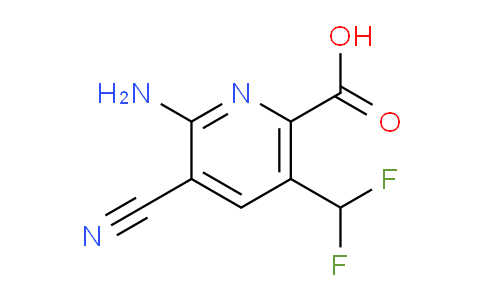 AM134761 | 1806837-30-8 | 2-Amino-3-cyano-5-(difluoromethyl)pyridine-6-carboxylic acid
