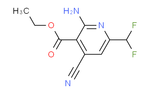 AM134763 | 1806814-14-1 | Ethyl 2-amino-4-cyano-6-(difluoromethyl)pyridine-3-carboxylate