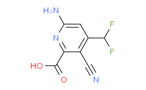AM134771 | 1806837-46-6 | 6-Amino-3-cyano-4-(difluoromethyl)pyridine-2-carboxylic acid
