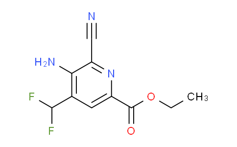 AM134775 | 1806837-95-5 | Ethyl 3-amino-2-cyano-4-(difluoromethyl)pyridine-6-carboxylate