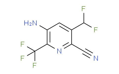 AM134776 | 1805347-21-0 | 5-Amino-2-cyano-3-(difluoromethyl)-6-(trifluoromethyl)pyridine