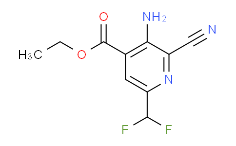 AM134778 | 1805340-55-9 | Ethyl 3-amino-2-cyano-6-(difluoromethyl)pyridine-4-carboxylate