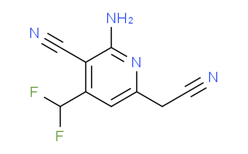 AM134779 | 1805339-54-1 | 2-Amino-3-cyano-4-(difluoromethyl)pyridine-6-acetonitrile