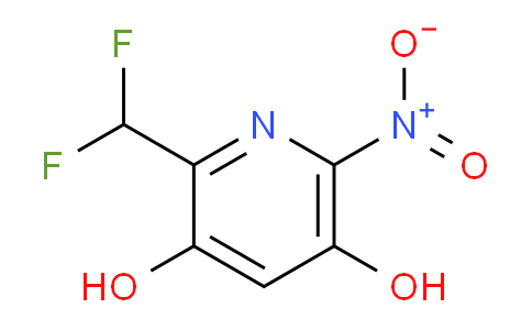 2-(Difluoromethyl)-3,5-dihydroxy-6-nitropyridine