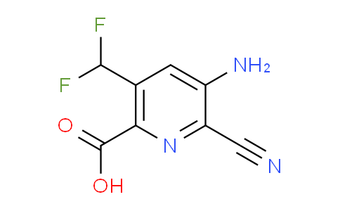 AM134780 | 1805327-19-8 | 3-Amino-2-cyano-5-(difluoromethyl)pyridine-6-carboxylic acid