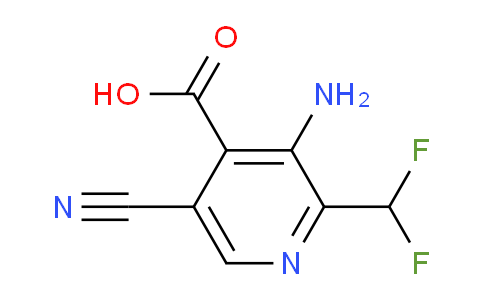 AM134788 | 1805340-10-6 | 3-Amino-5-cyano-2-(difluoromethyl)pyridine-4-carboxylic acid