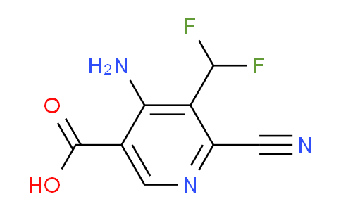 AM134793 | 1803672-00-5 | 4-Amino-2-cyano-3-(difluoromethyl)pyridine-5-carboxylic acid