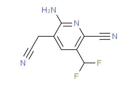 AM134795 | 1805211-76-0 | 2-Amino-6-cyano-5-(difluoromethyl)pyridine-3-acetonitrile