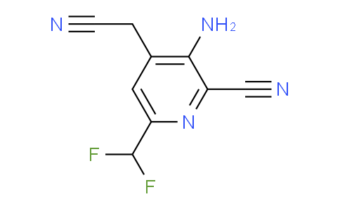 AM134798 | 1806812-78-1 | 3-Amino-2-cyano-6-(difluoromethyl)pyridine-4-acetonitrile
