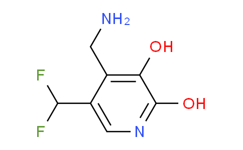 4-(Aminomethyl)-5-(difluoromethyl)-2,3-dihydroxypyridine