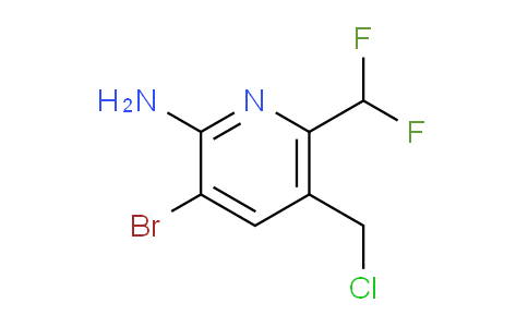 AM134803 | 1805260-17-6 | 2-Amino-3-bromo-5-(chloromethyl)-6-(difluoromethyl)pyridine