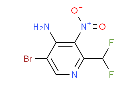 AM134804 | 1805088-62-3 | 4-Amino-5-bromo-2-(difluoromethyl)-3-nitropyridine