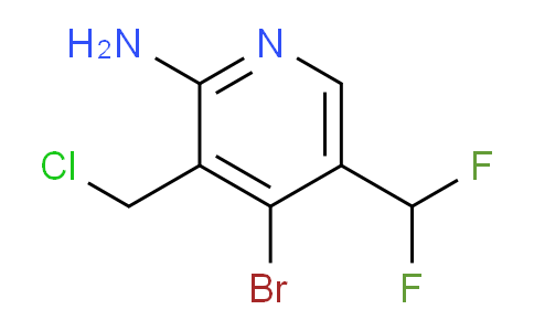 AM134805 | 1806887-10-4 | 2-Amino-4-bromo-3-(chloromethyl)-5-(difluoromethyl)pyridine