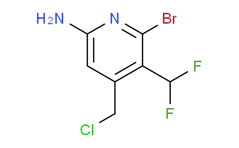 AM134814 | 1805052-54-3 | 6-Amino-2-bromo-4-(chloromethyl)-3-(difluoromethyl)pyridine