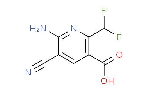 AM134817 | 1805060-88-1 | 2-Amino-3-cyano-6-(difluoromethyl)pyridine-5-carboxylic acid