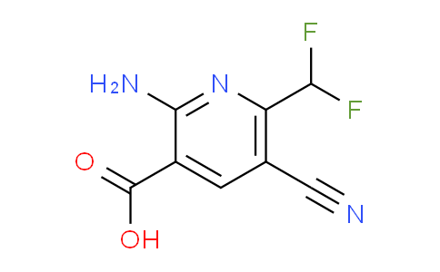 AM134824 | 1805339-96-1 | 2-Amino-5-cyano-6-(difluoromethyl)pyridine-3-carboxylic acid