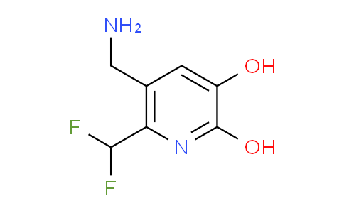 5-(Aminomethyl)-6-(difluoromethyl)-2,3-dihydroxypyridine